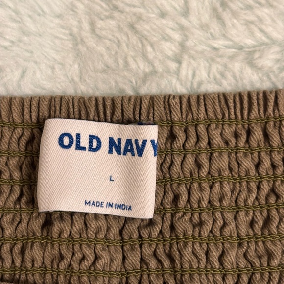 Old Navy Brown Button-Front Tank Top - Picture 5 of 8